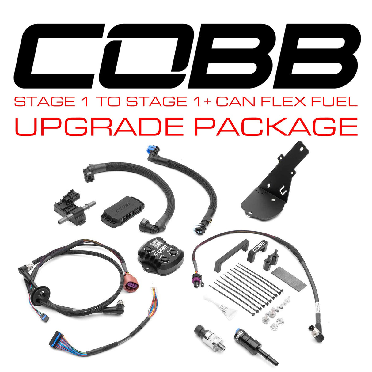 Cobb 22-24 Subaru WRX Stage 1 to Stage 1+ CAN Flex Fuel Power Package (MT) UPGRADE ONLY