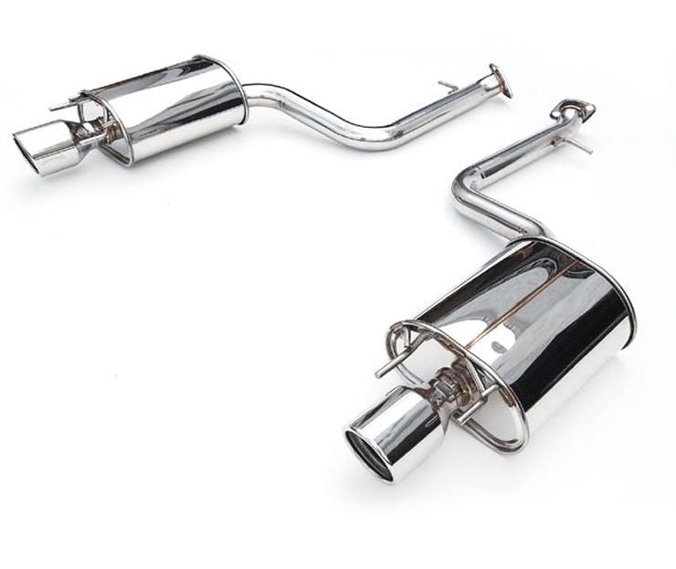 Invidia 11+ STI/WRX Sedan Only 76mm Q300 Titanium Tip Cat-back Exhaust