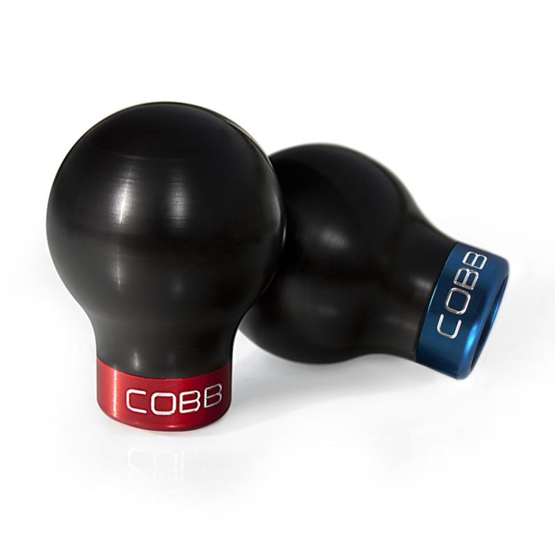 Cobb Ford Mustang Shift Knob White with Black Base