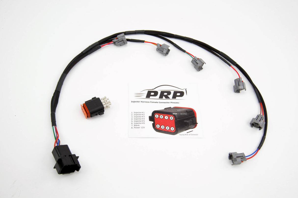 Platinum Racing Products - Universal 6 Cylinder Injector Harnesses - AFR Autoworks