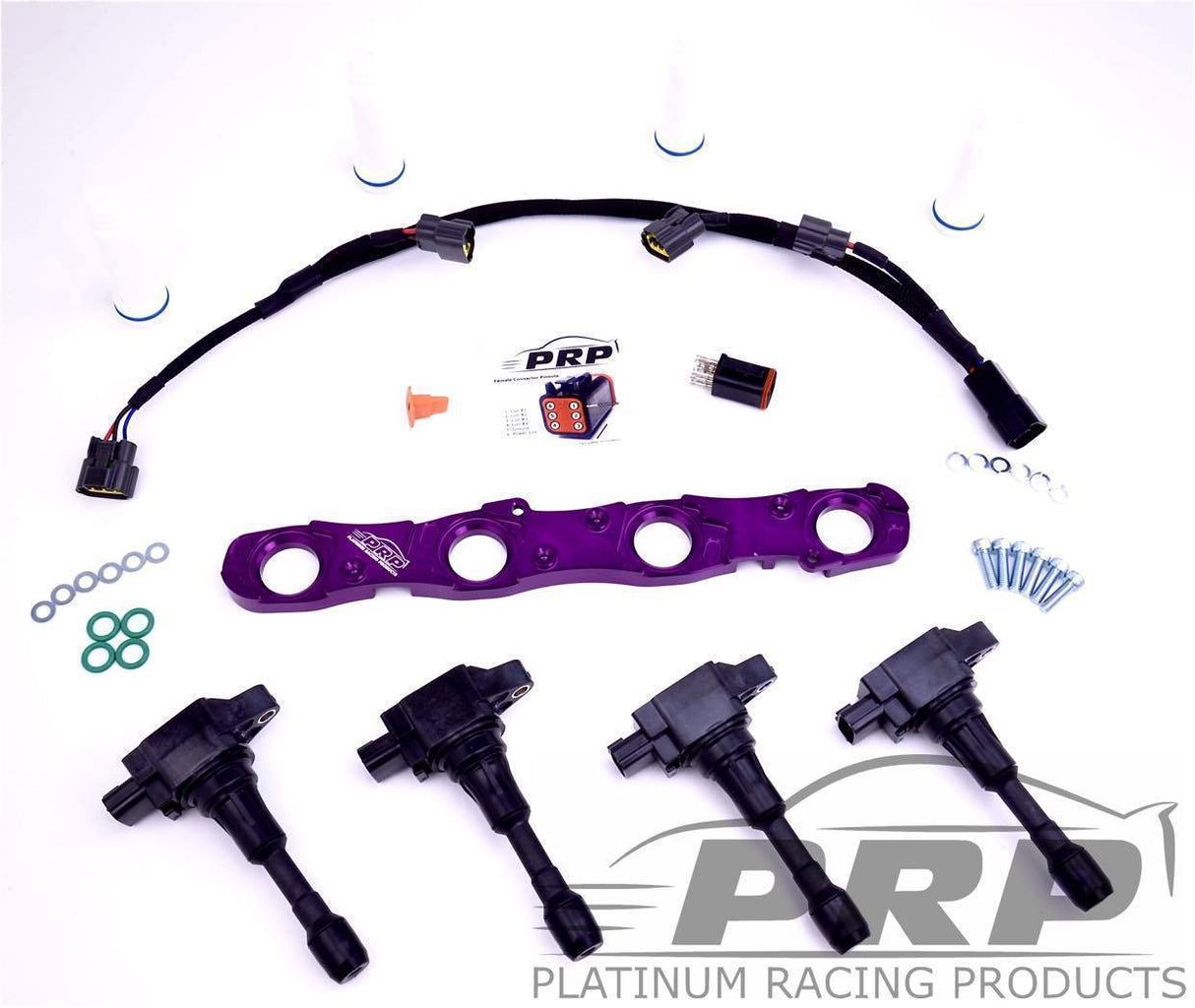 Platinum Racing Products - Mitsubishi 4G63 Evolution 4 - 9 Batch Coil Kit - AFR Autoworks