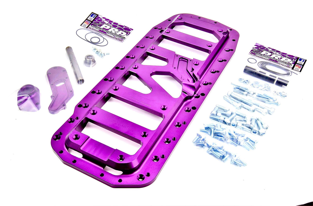 Platinum Racing Products - RB30 Wet Sump Black Brace - AFR Autoworks
