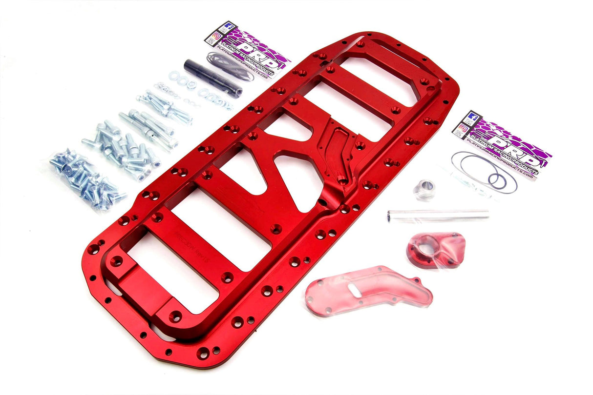 Platinum Racing Products - RB30 Wet Sump Black Brace - AFR Autoworks