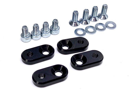 Platinum Racing Products - US License Plates to JDM Adapter Bracket Billet