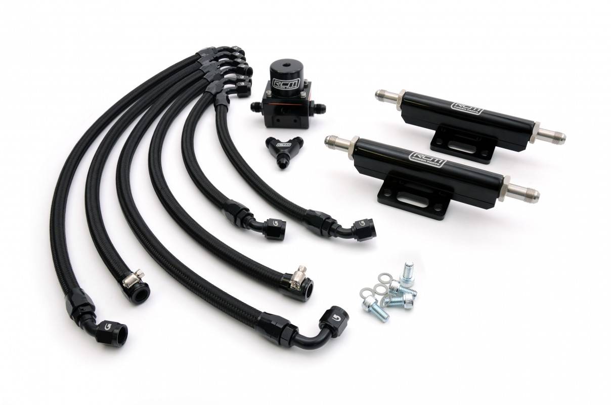 RCM Parallel Fuel Rail Kit & Performance Fuel Regulator (Subaru) - AFR Autoworks