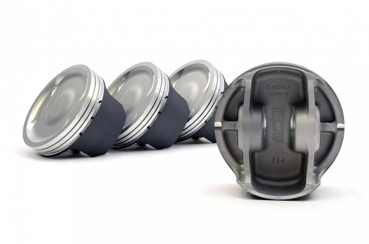RCM / Omega Piston Set - Low Expansion (EJ25) - AFR Autoworks