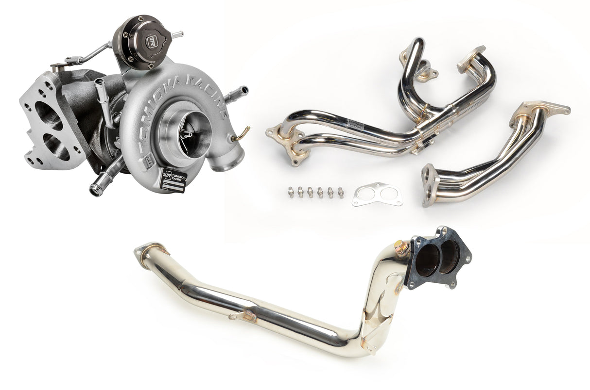 Tomioka Racing - TR GTX2971 Ball-Bearing Twin Scroll Turbo Kit for Subaru 02-07 WRX & 04-18 STi - AFR Autoworks