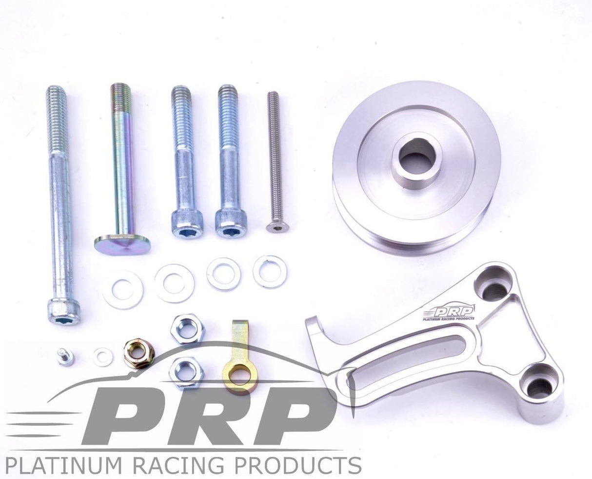 Platinum Racing Products - Nissan RB Billet Alternator Bracket Kit with Alternator - AFR Autoworks