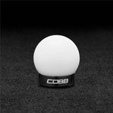 Cobb Ford Mustang Shift Knob White with Black Base