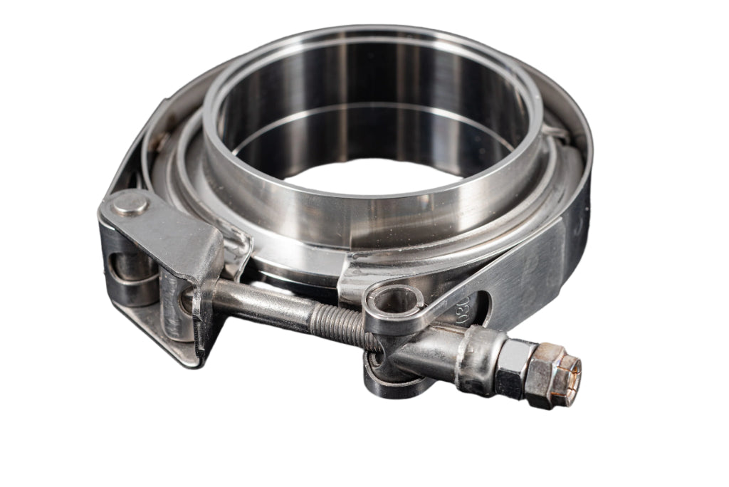 3.0" Stainless Steel V-Band Flange Assembly with Clamp
