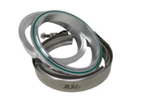 3.0" Aluminum V-Band Flange Assembly with Clamp