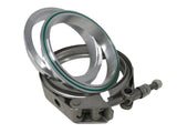 3.0" Aluminum V-Band Flange Assembly with Clamp