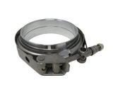 3.5" Aluminum V-Band Flange Assembly with Clamp