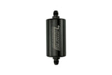 Turbosmart 10um 6AN Inline Fuel Filter - Black