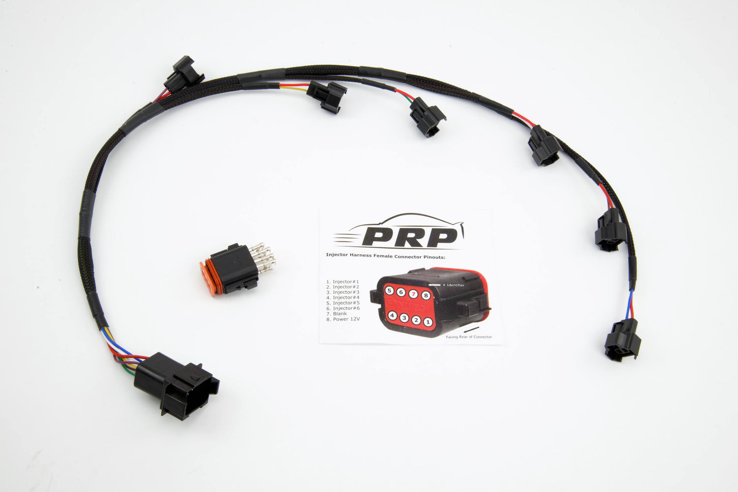 Platinum Racing Products - Universal 6 Cylinder Injector Harnesses - AFR Autoworks