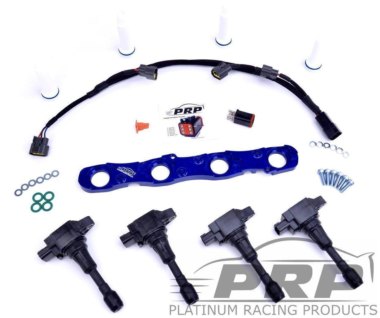 Platinum Racing Products - Mitsubishi 4G63 Evo 4 - 9 Sequential Coil Kit - AFR Autoworks