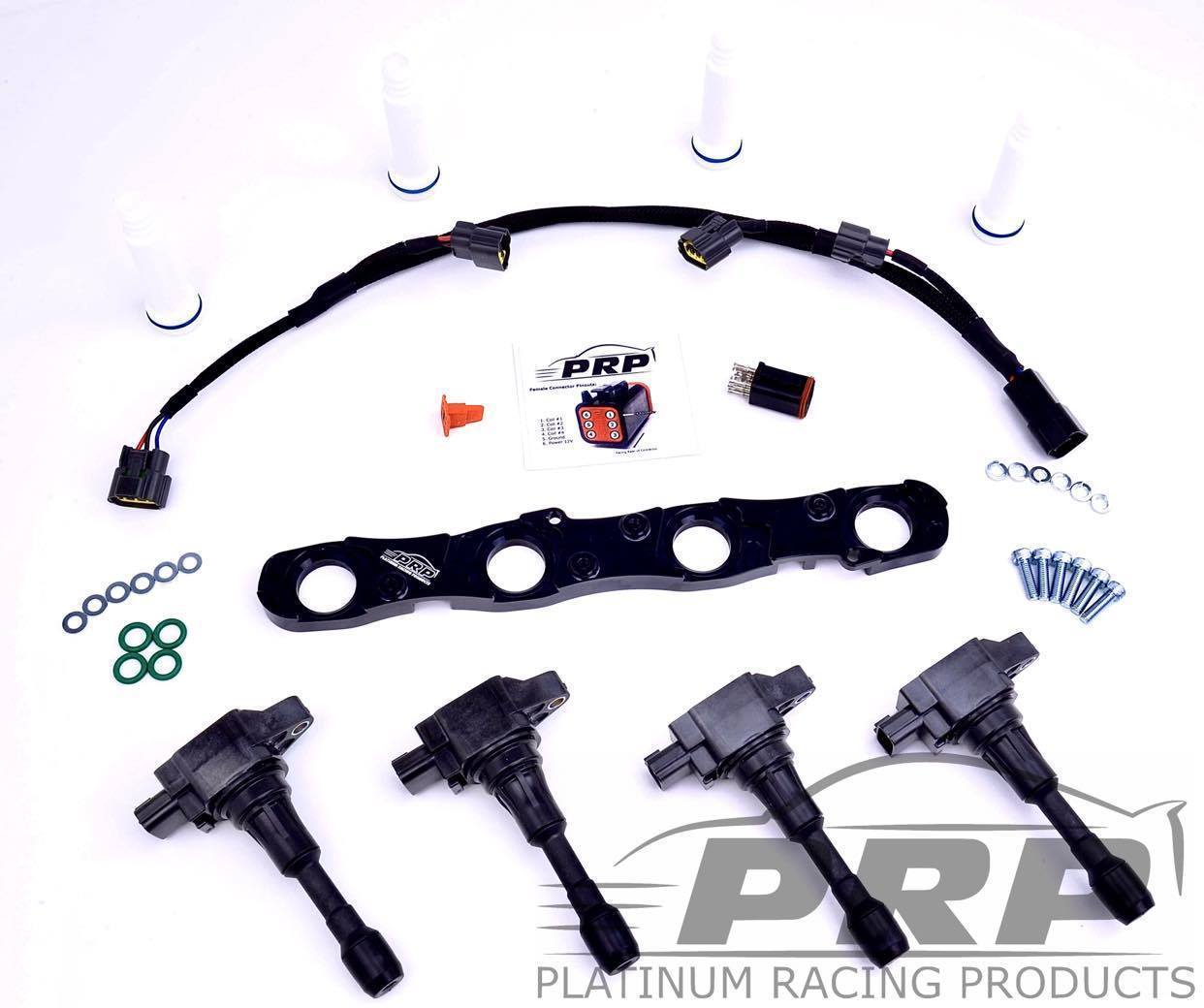 Platinum Racing Products - Mitsubishi 4G63 Evo 4 - 9 Sequential Coil Kit - AFR Autoworks