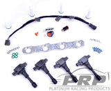 Platinum Racing Products - Mitsubishi 4G63 Evo 4 - 9 Sequential Coil Kit - AFR Autoworks