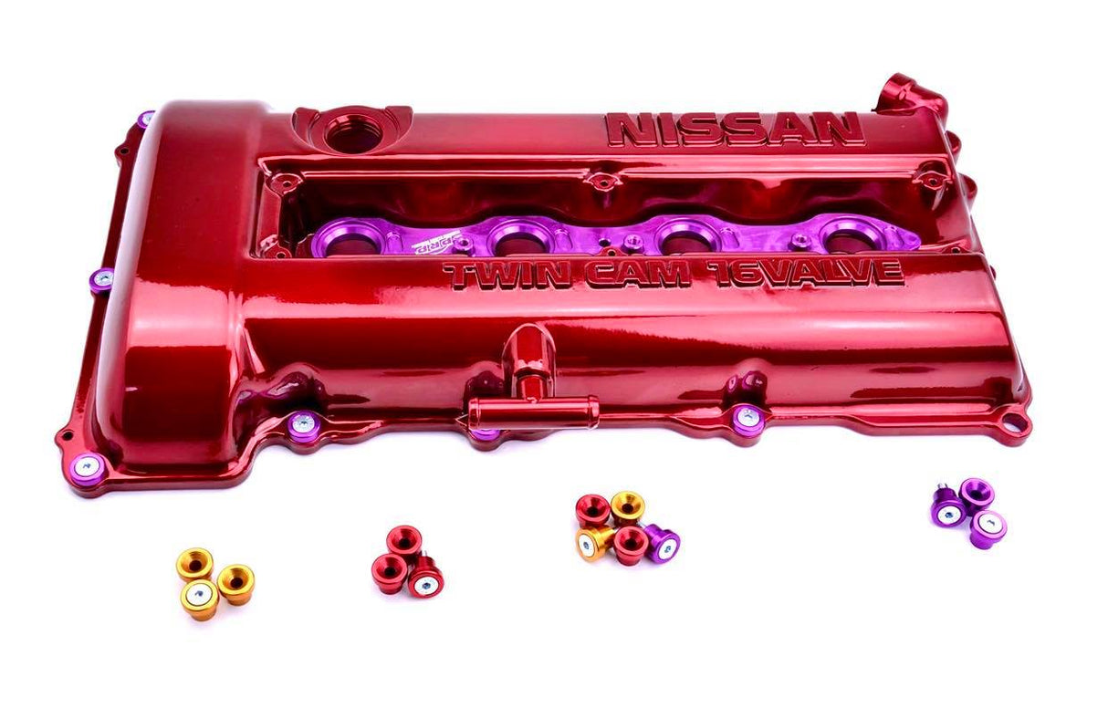Platinum Racing Products - Nissan SR20 Rocker Cover Dress Up Bolt Kit - AFR Autoworks