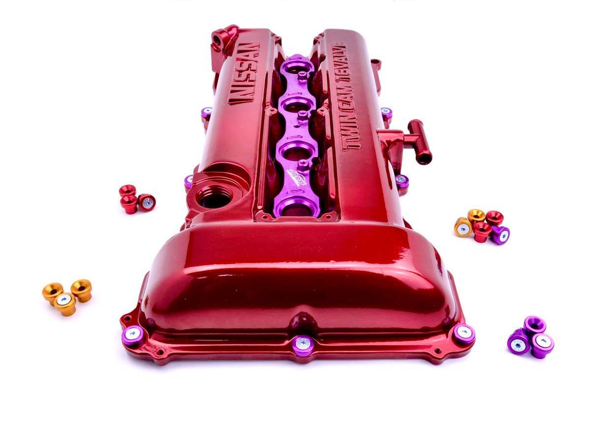 Platinum Racing Products - Nissan SR20 Rocker Cover Dress Up Bolt Kit - AFR Autoworks