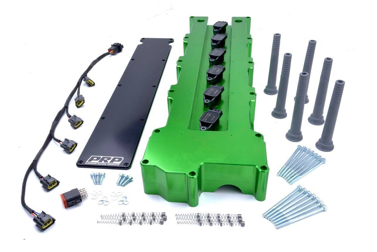 Platinum Racing Products - Nissan TB48 Billet Rocker Cover and Integrated Coil kit