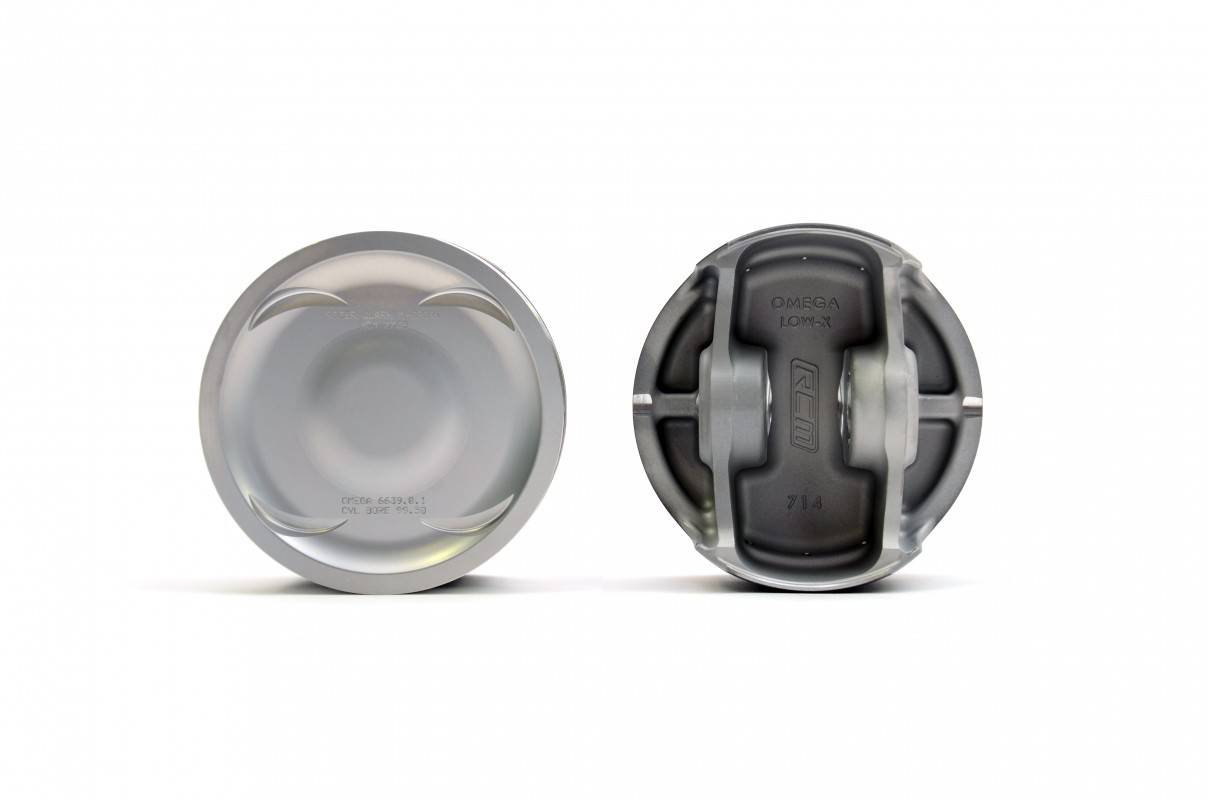 RCM / Omega Piston Set - Low Expansion (EJ25) - AFR Autoworks