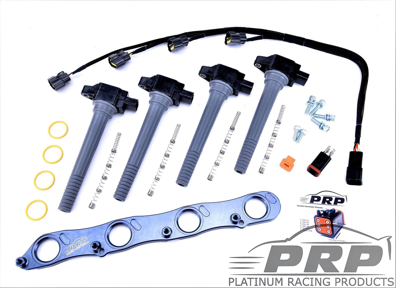 Platinum Racing Products - Honda K Series Coil Kit - AFR Autoworks