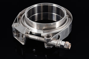 3" Stainless Steel V-Band Flange Assembly with Clamp - Black Sheep Industries Inc.