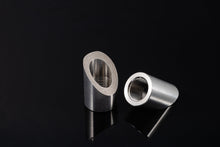 Load image into Gallery viewer, 45° Saddled 304SS O2 Bung M18x1.5 - Black Sheep Industries Inc.