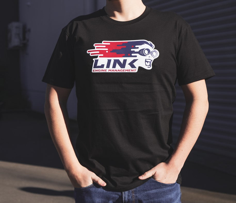 LINK  BLACK T-SHIRT