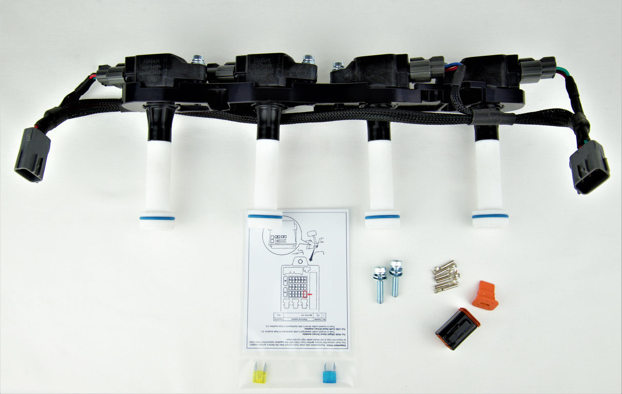 PLATINUM RACING PRODUCTS - COMPLETE COIL KIT EVO 4 to EVO 9 (Batch Fire - OEM) - AFR Autoworks
