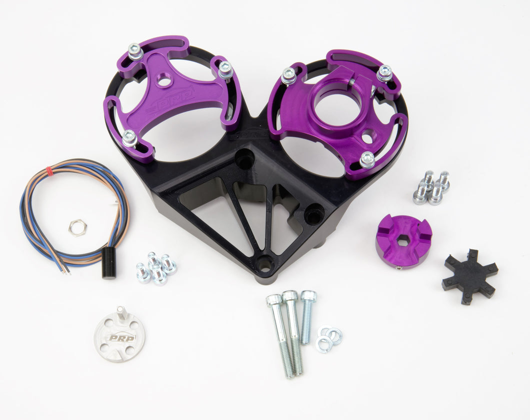 PLATINUM RACING PRODUCTS - RB Series Mechanical Fuel Pump Double CAS Bracket and Separate Trigger Kit (No Crank Kit)