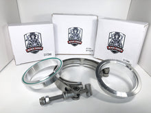 Load image into Gallery viewer, 3.5&quot; Aluminum V-Band Flange Assembly with Clamp - Black Sheep Industries Inc.