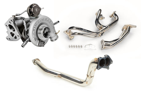 Tomioka Racing - TR GTX2971 Ball-Bearing Twin Scroll Turbo Kit for Subaru 02-07 WRX & 04-18 STi - AFR Autoworks