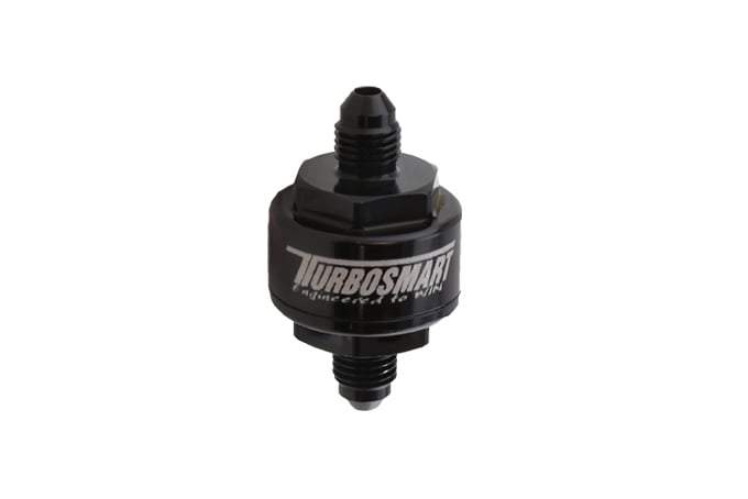 Turbosmart -Billet Turbo Oil Feed Filter 44um -3AN – Black - AFR Autoworks