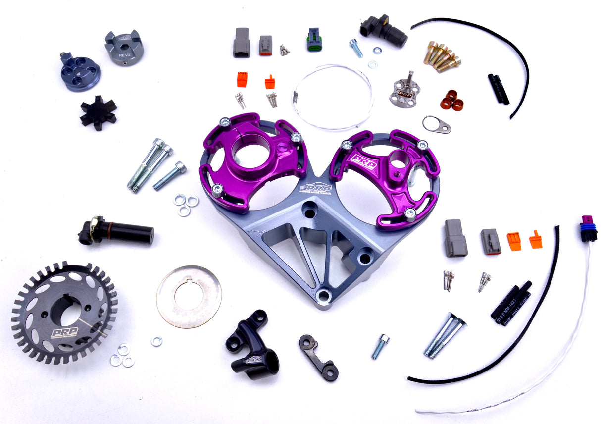 Platinum Racing Products -  Nissan RB Twin Cam Mechanical Fuel/ Full Separate Pro Trigger Kit With Double Cas Bracket