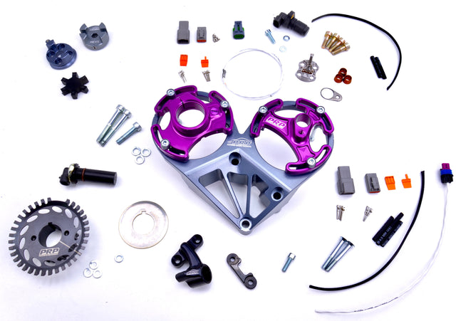 Platinum Racing Products -  Nissan RB Twin Cam Mechanical Fuel/ Full Separate Pro Trigger Kit With Double Cas Bracket