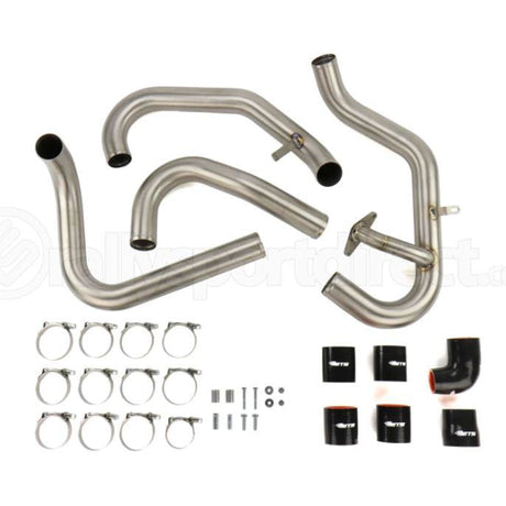 ETS 04-07 Subaru STI Brushed Titanium Front Mount Intercooler Piping Kit