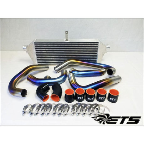 ETS 04-07 Subaru STI Burned Titanium Front Mount Intercooler Piping Kit