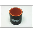 ETS 1.37" Straight Black Silicone Coupler - AFR Autoworks