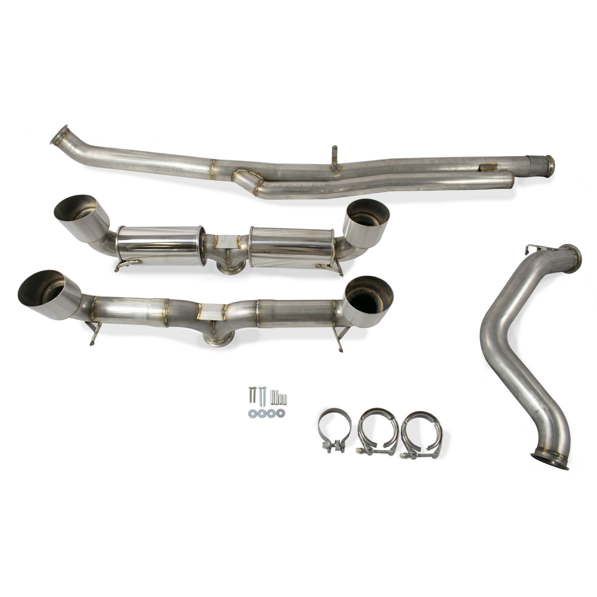 Extreme Turbo Systems ETS Focus RS Exhaust System With Mufflers