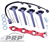 Load image into Gallery viewer, Platinum Racing Products - Nissan SR20 Coil Kit for S13 &amp; Series 1 S14 &amp; 180SX, Big Hole Rocker Cover