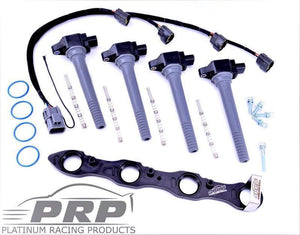 Platinum Racing Products - Nissan SR20 Coil Kit for S13 & Series 1 S14 & 180SX, Big Hole Rocker Cover