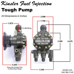 PLATINUM RACING PRODUCTS - KINSLER MECHANICAL FUEL PUMP