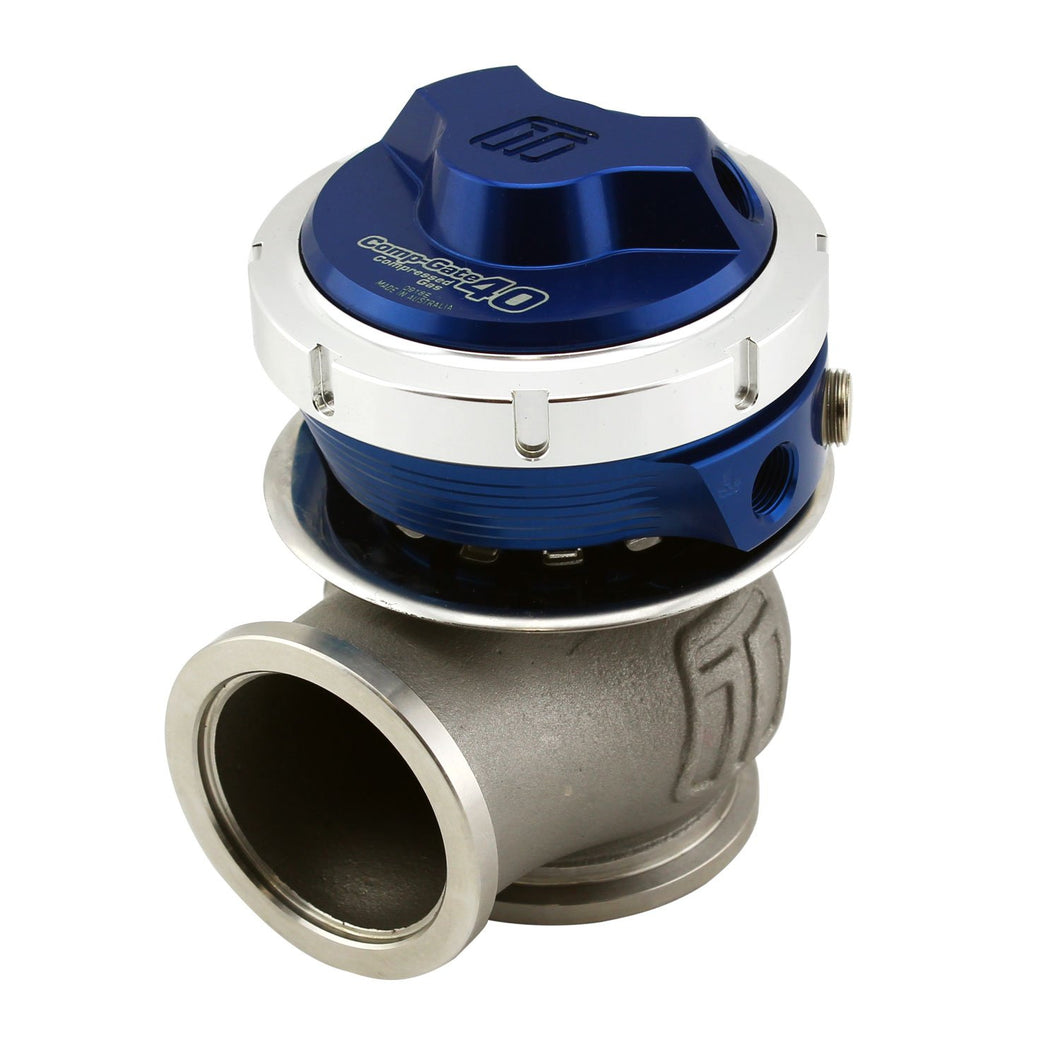 Turbosmart - Gen V Wastegate 40MM Comp-Gate40 Compressed Gas 5psi Blue